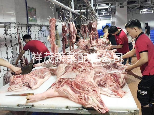 肉类切块